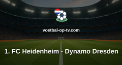 Bundesliga 2: 1. FC Heidenheim - Dynamo Dresden