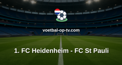 Bundesliga: 1. FC Heidenheim - FC St Pauli