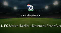 Bundesliga: 1. FC Union Berlin - Eintracht Frankfurt