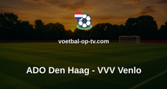 Eerste Divisie: ADO Den Haag - VVV Venlo