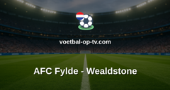 National League: AFC Fylde - Wealdstone