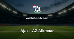 Eredivisie: Ajax - AZ Alkmaar