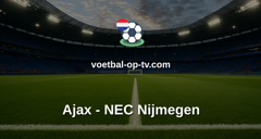 Eredivisie: Ajax - NEC Nijmegen