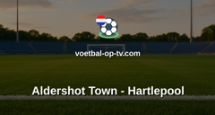 National League: Aldershot Town - Hartlepool