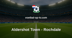 National League: Aldershot Town - Rochdale
