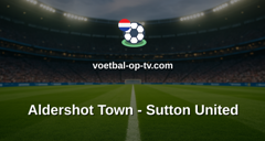 National League: Aldershot Town - Sutton United
