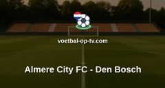 Eerste Divisie: Almere City FC - Den Bosch
