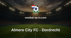 Eerste Divisie: Almere City FC - Dordrecht
