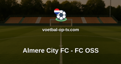 Eerste Divisie: Almere City FC - FC OSS