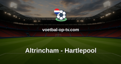 National League: Altrincham - Hartlepool