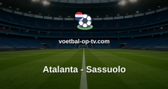 Serie A: Atalanta - Sassuolo