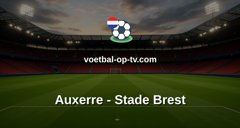 Ligue 1: Auxerre - Stade Brest
