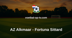 Eredivisie: AZ Alkmaar - Fortuna Sittard