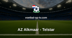 Eredivisie: AZ Alkmaar - Telstar