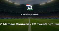 Eredivisie Vrouwen: AZ Alkmaar Vrouwen - FC Twente Vrouwen