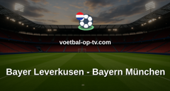 Bundesliga: Bayer Leverkusen - Bayern München