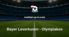 Champions League: Bayer Leverkusen - Olympiakos