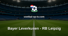 Bundesliga: Bayer Leverkusen - RB Leipzig