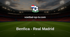 Champions League: Benfica - Real Madrid