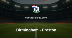 Championship: Birmingham - Preston