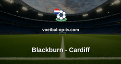 Championship: Blackburn - Cardiff