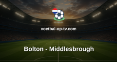 Championship: Bolton - Middlesbrough
