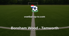 National League: Boreham Wood - Tamworth
