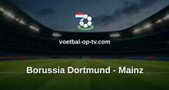 Bundesliga: Borussia Dortmund - Mainz
