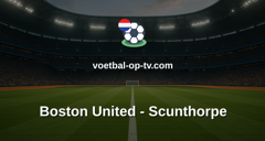 National League: Boston United - Scunthorpe