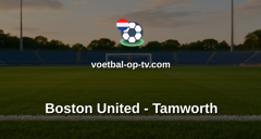 National League: Boston United - Tamworth