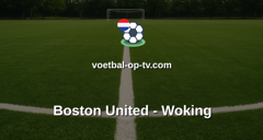 National League: Boston United - Woking