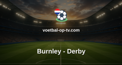 Championship: Burnley - Derby