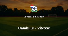 Eerste Divisie: Cambuur - Vitesse