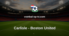 National League: Carlisle - Boston United