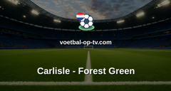 National League: Carlisle - Forest Green