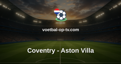 English League Cup: Coventry - Aston Villa