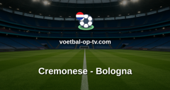 Serie A: Cremonese - Bologna