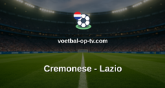 Serie A: Cremonese - Lazio
