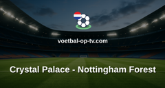 Premier League: Crystal Palace - Nottingham Forest