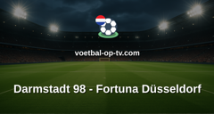 Bundesliga 2: Darmstadt 98 - Fortuna Düsseldorf