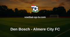 Eredivisie: Den Bosch - Almere City FC