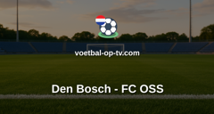 Eerste Divisie: Den Bosch - FC OSS