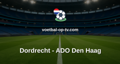 Eerste Divisie: Dordrecht - ADO Den Haag