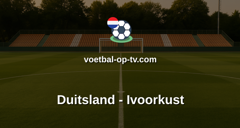 World Cup: Duitsland - Ivoorkust