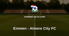Eerste Divisie: Emmen - Almere City FC