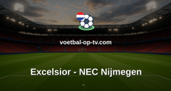 Eredivisie: Excelsior - NEC Nijmegen