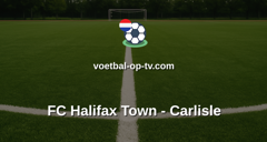 National League: FC Halifax Town - Carlisle