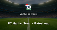 National League: FC Halifax Town - Gateshead