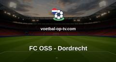 Eerste Divisie: FC OSS - Dordrecht