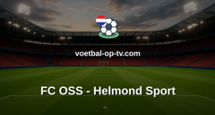 Eerste Divisie: FC OSS - Helmond Sport